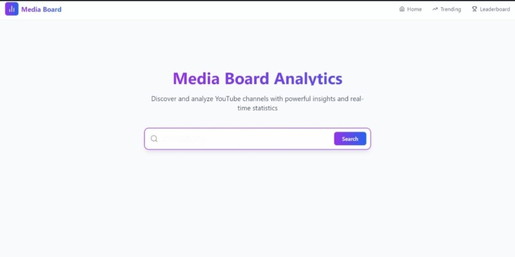Media Board Analytics